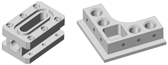 図4-1 ブロック形状部品の例