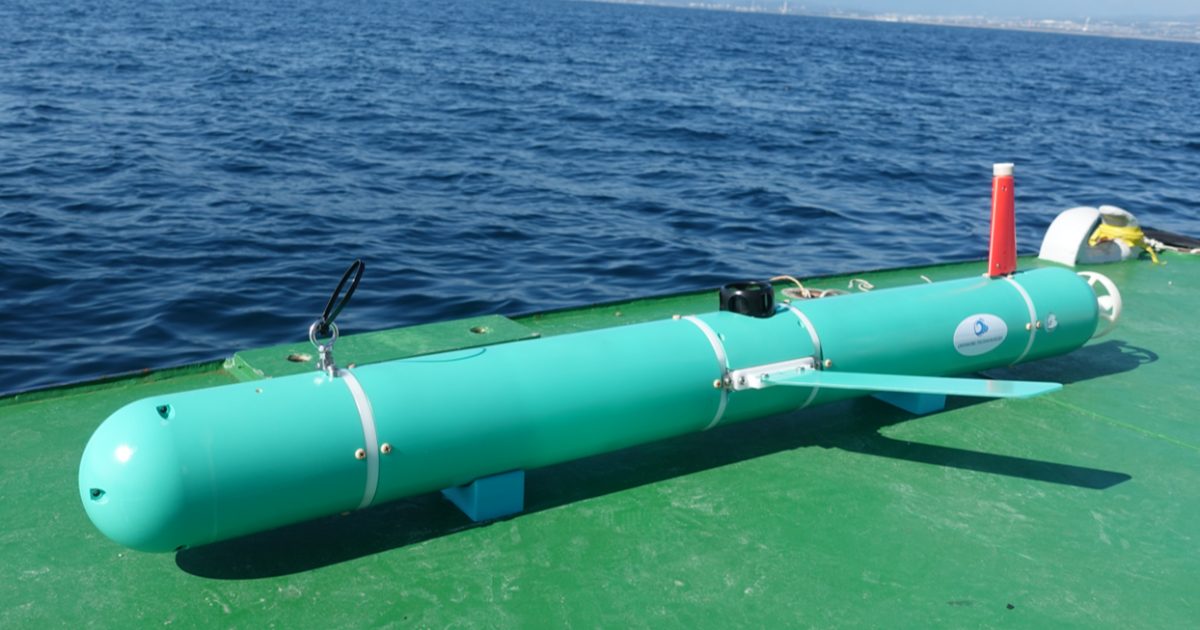 海洋観測ロボットの試作品と実装部品