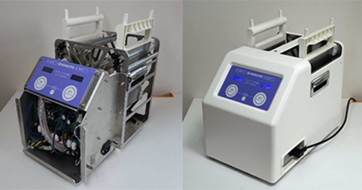 血液バッグ解凍器の次期バージョン試作機