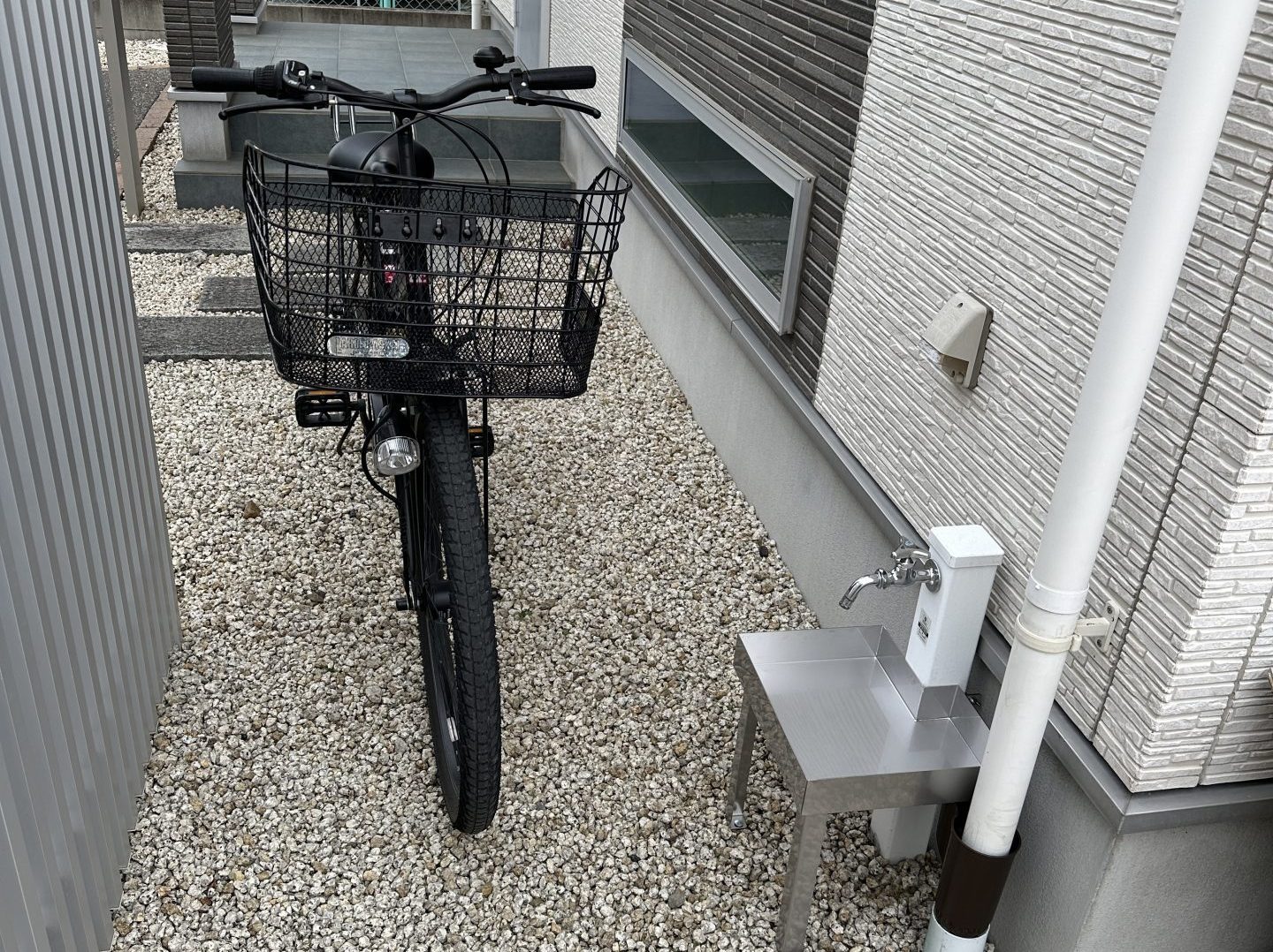 水浸しすることなく自転車の通過が可能