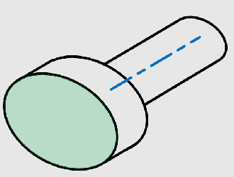 表20-1 全振れを適用する形状例_適用する形状例_軸直角の平面_下