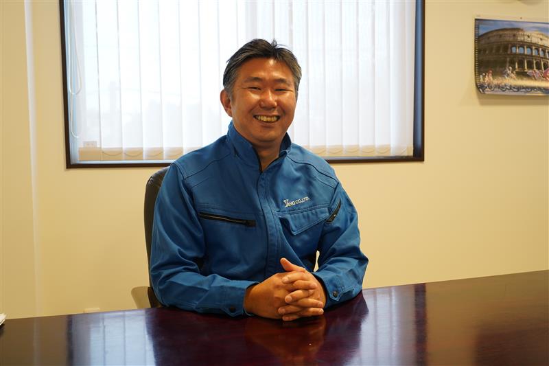 代表取締役社長　谷野秀之氏